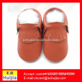 Factory Wholesale Fashion brown tassels wholesale newborn baby soft leather shoes australia